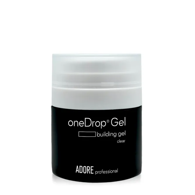 Гель для нарощування нігтів, 30 г №"Clear" One Drop Gel ADORE